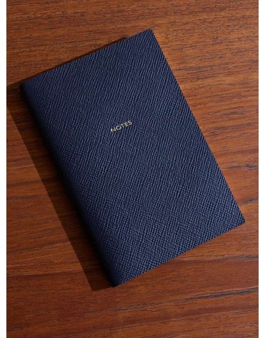 [해외직구] 스마이슨 첼시 크로스 레더 NOTEBOOK 1204818 CHELSEA NOTES - PASTEGRAIN B0082269430