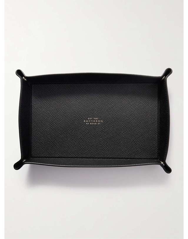 스마이슨 [해외직구] 스마이슨 스몰 파나마 크로스 레더 TRINKET TRAY 1201119 B0080104280 착용컷