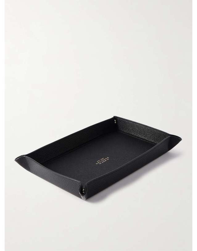 스마이슨 [해외직구] 스마이슨 스몰 파나마 크로스 레더 TRINKET TRAY 1201119 B0080104280 착용컷