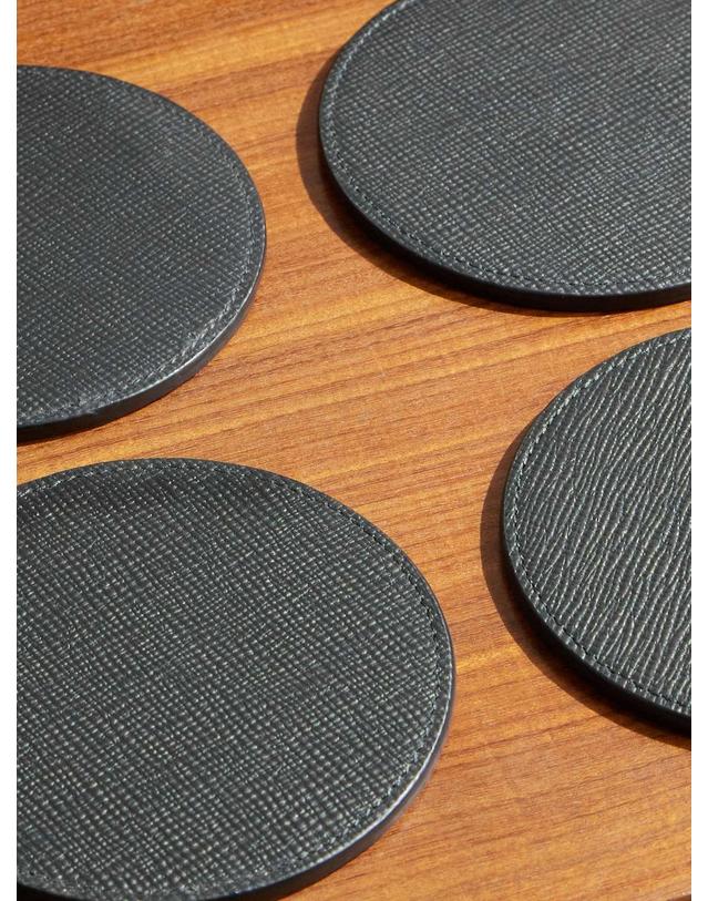 스마이슨 [해외직구] 스마이슨 셋 오브 SIX 파나마 크로스 레더 COASTERS 1202558 B0080735336 착용컷