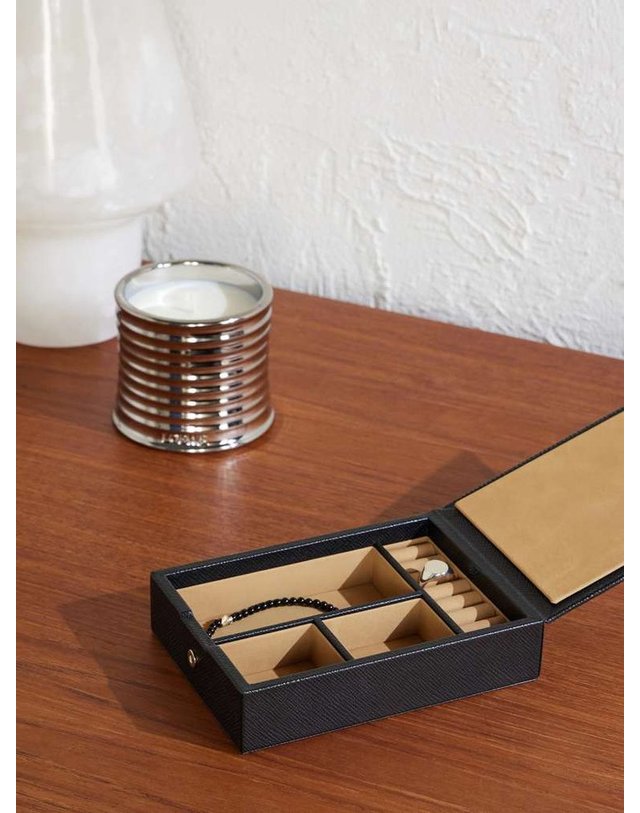 스마이슨 [해외직구] 스마이슨 트래블 TRAY 레더 JEWELLERY 박스 1028663. B0082264848 착용컷