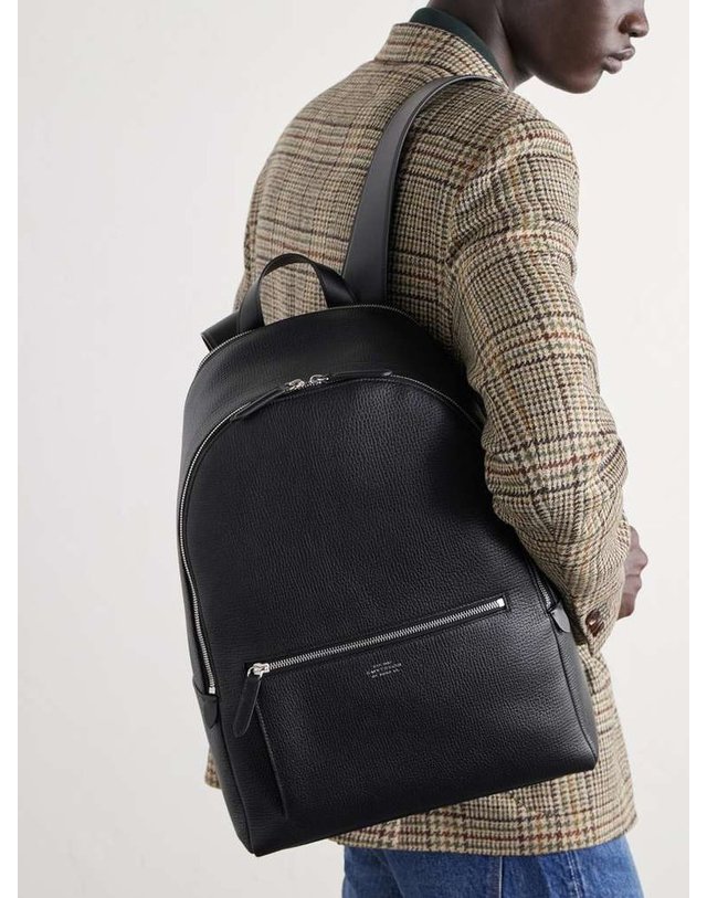 스마이슨 [해외직구] 스마이슨 풀그레인 레더 백팩 1205356 BACKPACK - LUDLOW B0082268254 착용컷