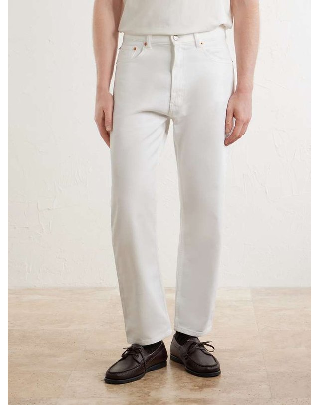 가이아 캐시미어 [해외직구] 가이아 캐시미어 스트레이트레그 진 GHJeans No Roturre B0082200152 착용컷