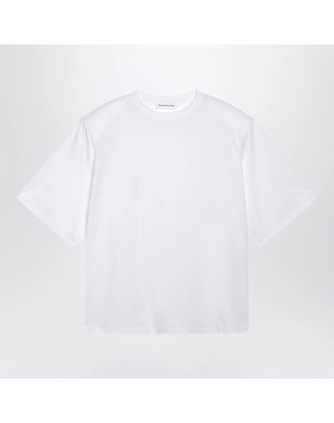 [해외직구] 26 F/W 화이트 오버사이즈 티셔츠 WITH 스트턱처 SHOULDERS TSFS22880CO-000 B0052263500