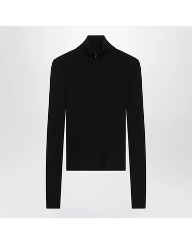 [해외직구] 26 F/W SADE 블랙 메리노 울 & 실크 스웨터 KNFS22852WO-100 B0052263530