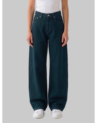 [해외직구] 26 F/W 다크 워시 닉 BARREL 레그 진 PAFS23078331BLUE B0022335158
