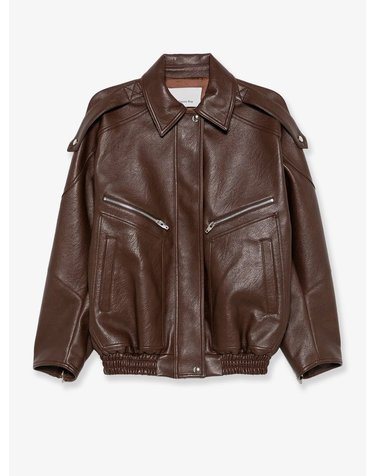 [해외직구] 허드슨 페이크 레더 자켓 JAFS22714200BROWN B0652491643
