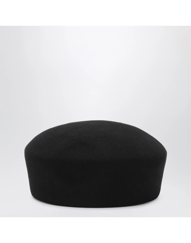 THE FRANKIE SHOP [해외] [프랭키샵] 26 F/W NOXLEY 블랙 울 PILLBOX 모자 HAFS21145WO-100 B0052293011