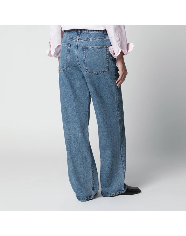 로헤 [해외직구] 26 F/W 로헤 BRUUN 배기 진 인 헤리티지 블루 820-31-119CO-469 B0052241048 착용컷