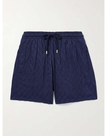 [해외직구] 빌레브레킨 MOOREA 스트레이트레그 미드렝스 자카드 수영 쇼츠 MPACA337 B0081661587