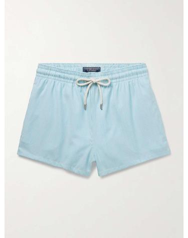 [해외직구] 빌레브레킨 MILTON 슬림핏 숏 스트라이프 울블렌드 수영 쇼츠 MLTCL346 B0081661508