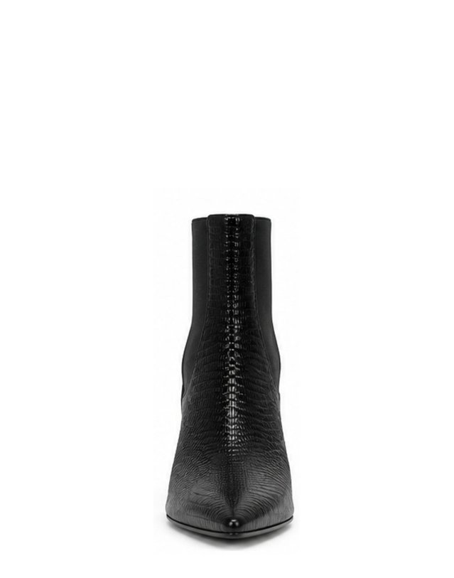 지아보르기니 [해외직구] GIA BORGHINI TARA 카프 레더 부츠 TARA5000BLACK B0192337284 착용컷