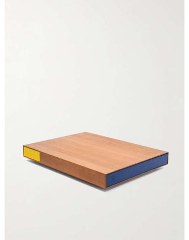 [해외직구] 아뜰리에두뱅 르 플래터 우드 LACQUER 레더 & CHROMED 메탈 와인 툴 & TRAY 셋 095703-7 B0081658828