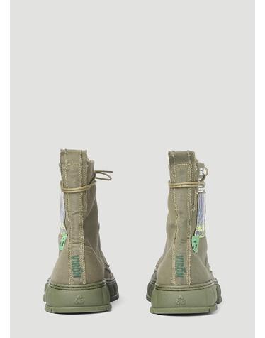 [해외직구] 22 S/S 바이런 1992 UPCYCLED 캔버스 부츠 1992-04-U-55R B0111078905
