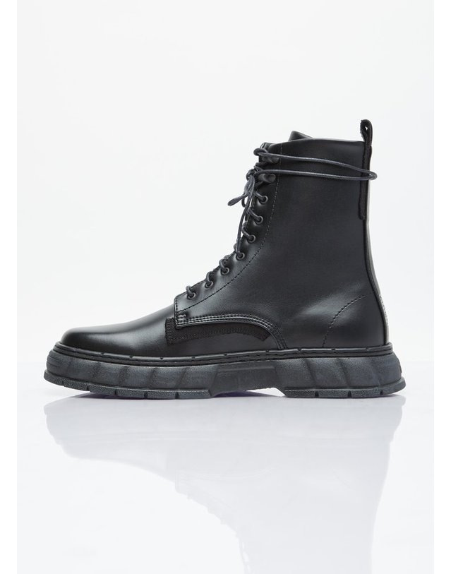 바이런 [해외직구] 23 F/W 바이런 X CARNE BOLLENTE 1992 APPLESKIN 부츠 1992-07-A-940 B0110944782 착용컷