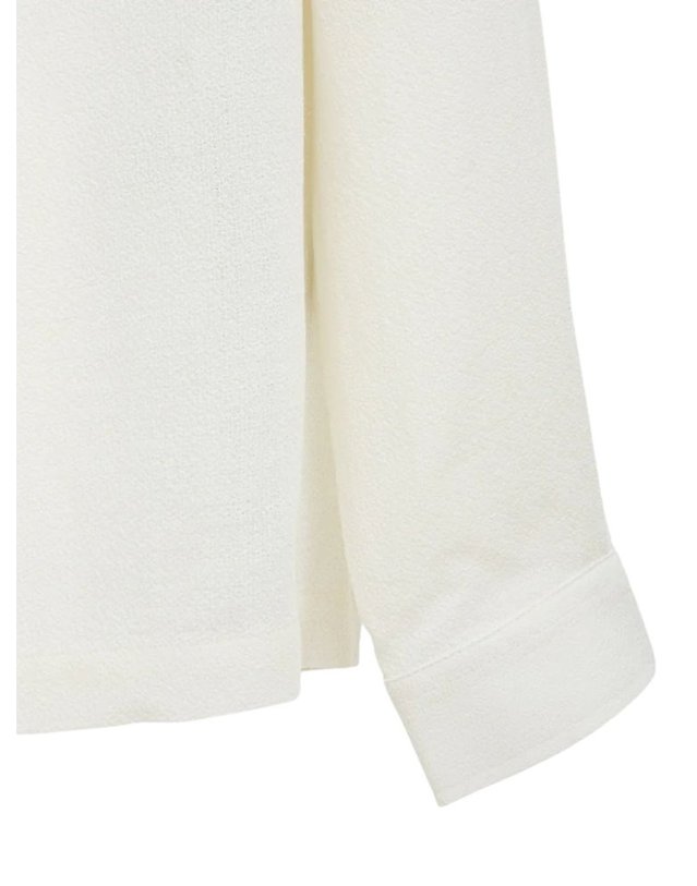 세퍼 [해외직구] 세퍼 LONGSLEEVEDSHIRTS SENSEOFFWHITECREPE B0192313903 착용컷