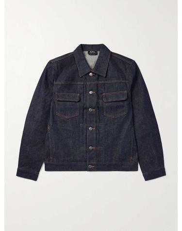 [해외직구] 26 F/W A.P.C 아페쎄 셀비지 데님 자켓 CODBS-H02191 B0081665482