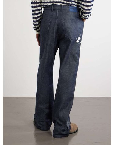 [해외직구] 26 F/W A.P.C 아페쎄 프라그먼트 셀리 스트레이트레그 프린트 진 COHES-H09254 B0082045068