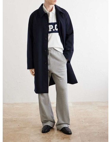 [해외직구] A.P.C 아페쎄 ALEXIS 로고-엠브로이드 코튼-저지 폴로 셔츠 COHRU-H26633 B0082178763