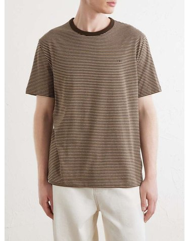 [해외직구] A.P.C 아페쎄 조쉬 스트라이프 코튼-저지 티셔츠 COHPC-H26585 B0082178770