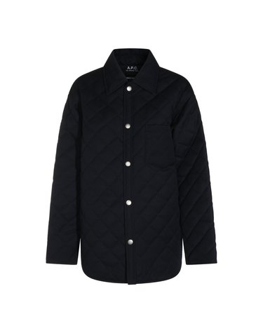 [해외직구] A.P.C 아페쎄 다크 네이비 버진 울 블렌드 다운 자켓 PSANGM32034IAK B0482291847