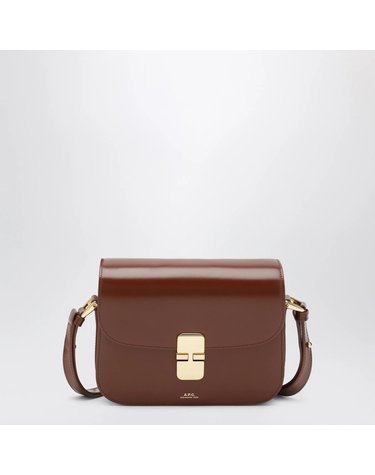 [해외직구] 26 F/W A.P.C 아페쎄 스몰 그레이스 숄더 백 인 HAZELNUT PXBMW-F61413LE-CAD B0052292974