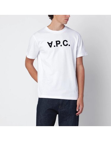[해외직구] 26 F/W A.P.C 아페쎄 스탠다드 그랜드 VPC 화이트 코튼 티셔츠 COHBM-M26384UCO-TAE B0052306775