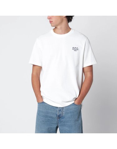 [해외직구] 26 F/W A.P.C 아페쎄 루 마담 티셔츠 인 화이트 코튼 COHBU-M26388UCO-TAE B0052306750