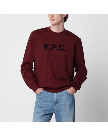 [해외직구] 26 F/W A.P.C 아페쎄 버건디 스탠다드 그랜드 VPC 코튼 맨투맨 COHBN-M27907UCO-GLI B0052363369