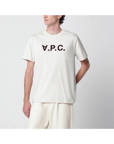 [해외직구] 26 F/W A.P.C 아페쎄 ECRU 스탠다드 그랜드 VPC 코튼 티셔츠 COHBM-M26384UCO-APC B0052363372