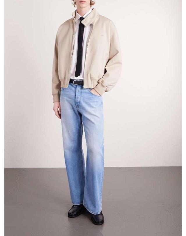 아페세 [해외직구] 26 S/S A.P.C 아페쎄 코튼 트윌 블루종 자켓 COHLC-H32047 B0081932848 착용컷