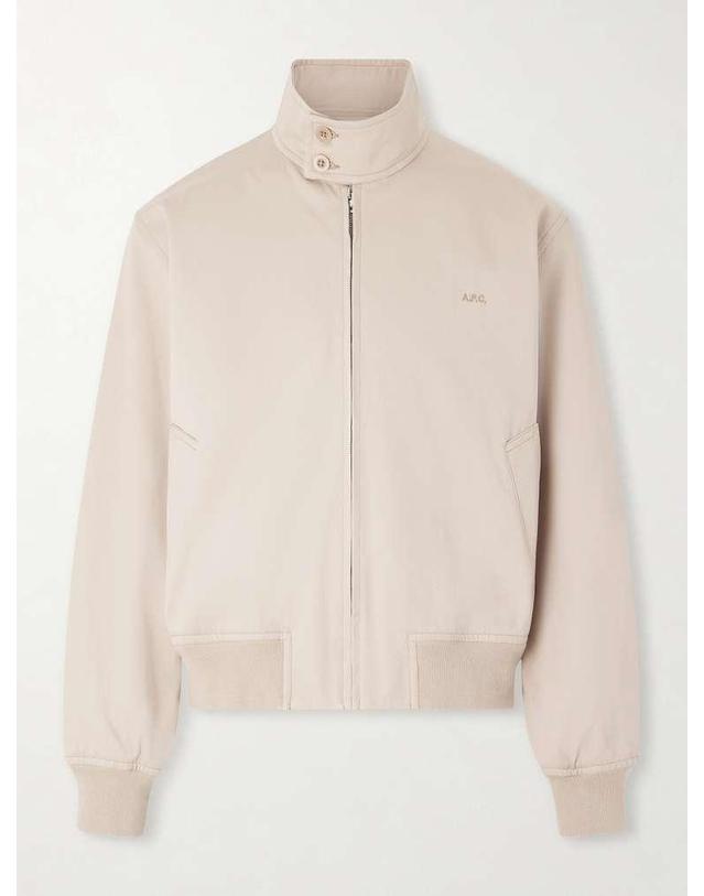 아페세 [해외직구] 26 S/S A.P.C 아페쎄 코튼 트윌 블루종 자켓 COHLC-H32047 B0081932848 착용컷