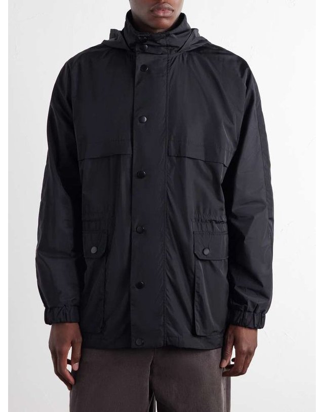 아페세 [해외직구] A.P.C 아페쎄 VALERY 로고 쉘 자켓 PSANJ-M32029 B0082311548 착용컷