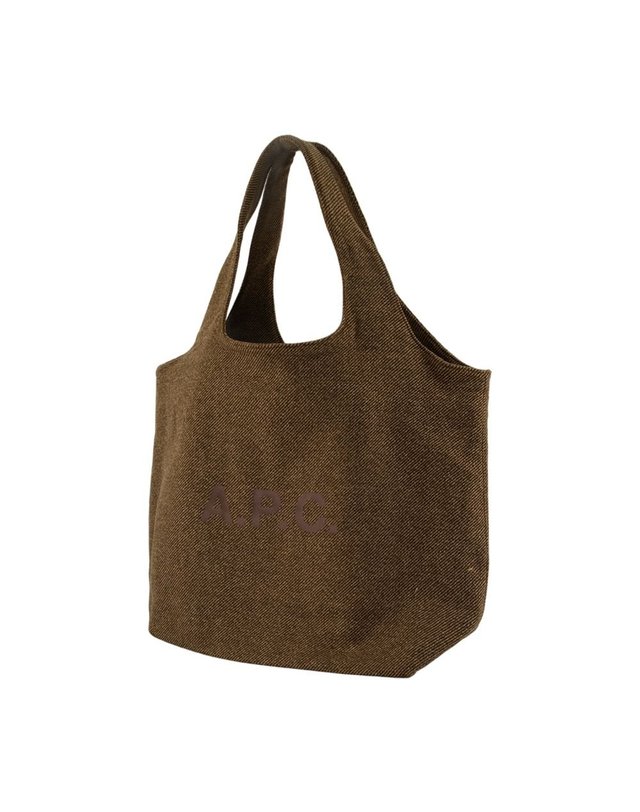 아페세 [해외직구] 26 F/W A.P.C 아페쎄 NINON 쇼퍼 백 APC 울 브라운 WOATC-M61565-CAA B0732297471 착용컷