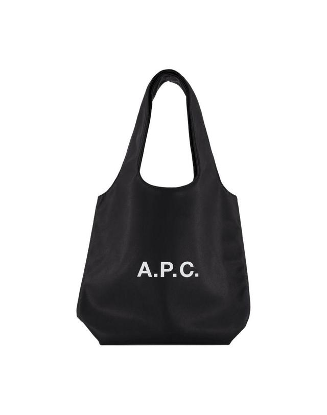 아페세 [해외직구] 25 S/S A.P.C 아페쎄 토트백 NINON 스몰 APC 신세틱 레더 블랙 PUAAT-M61861-LZZ B0731451535 착용컷