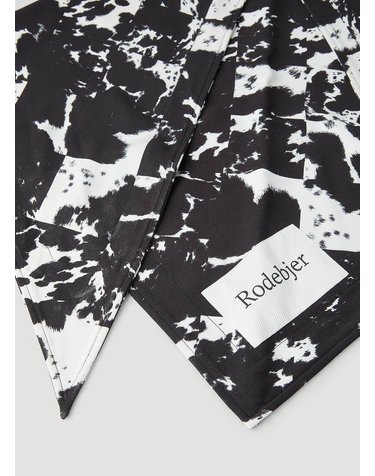 [해외직구] 22 F/W 로데비어 RODEBJER 로고 스카프 2650161 BLACK B0110812685