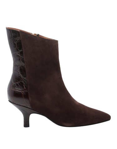 [해외직구] 26 F/W 엔젤 알라르콘 바이-마테리얼 스웨이드 부츠 26532/592CCOW SUEDE WENGE B0012319083