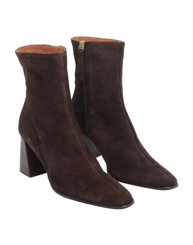 엔젤 알라르콘 [해외직구] 26 F/W 엔젤 알라르콘 스웨이드 TRIMIA 펌프스 부츠 26575/492ACOW SUEDE WENGE B0012334049 착용컷