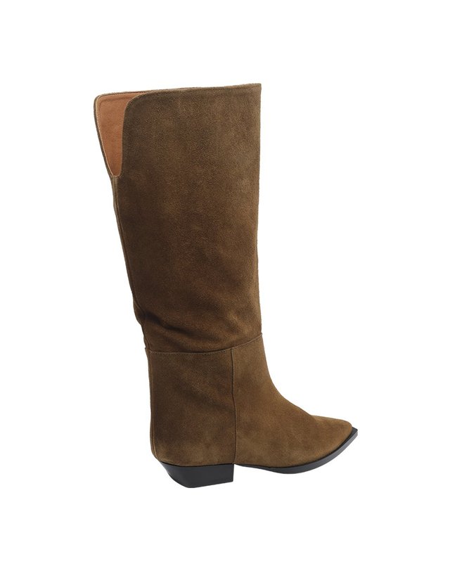 엔젤 알라르콘 [해외직구] 26 F/W 엔젤 알라르콘 EMIRA 부츠 26583/628ACOW SUEDE COHIBA B0012339437 착용컷