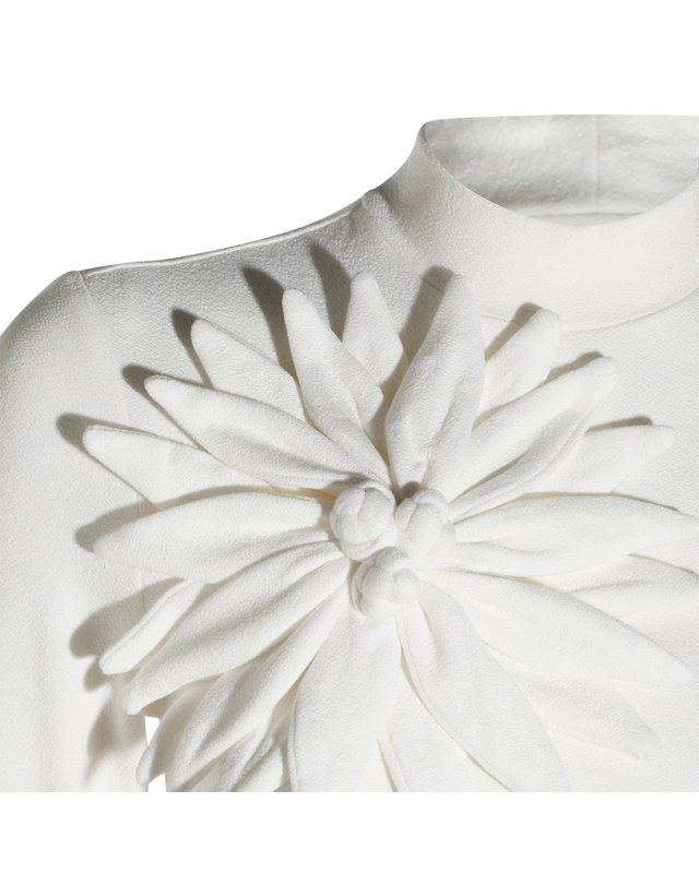 팜리오 [해외직구] 팜리오 OFF-WHITE 크레페 탑 374313L0025 B0482334247 착용컷
