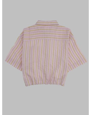 [해외직구] 23 S/S 벨로즈 크롭 스트라이프 셔츠 (KIDS 상품) BK231402K_S0984STA B0042150253