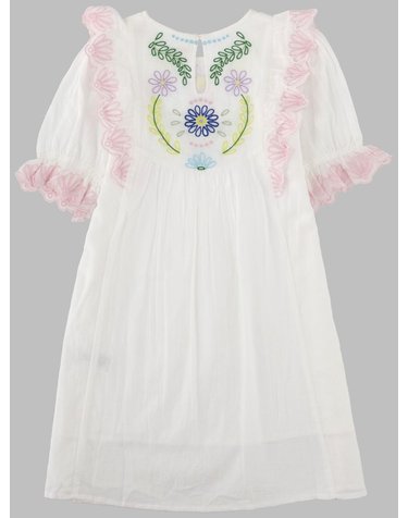 [해외직구] 23 S/S 벨로즈 엠브로이드 드레스 (KIDS 상품) BK231208K_P1579010 B0042150255