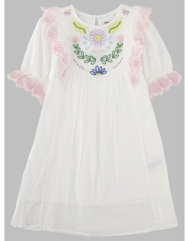 벨레로즈 [해외직구] 23 S/S 벨로즈 엠브로이드 드레스 (KIDS 상품) BK231208K_P1579010 B0042150255 착용컷