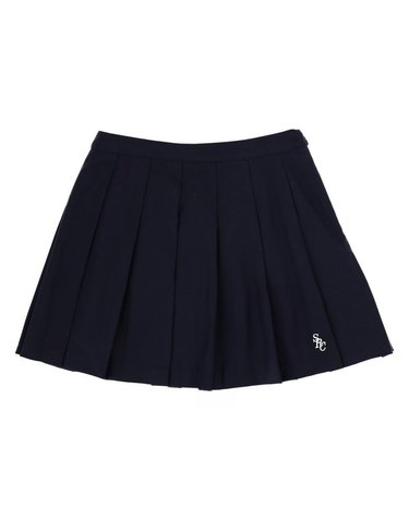 [해외직구] 25 F/W 소프티 앤 리치 미니스커트 WITH 로고 SK02266302BL106_DARKNAVY B0041951595
