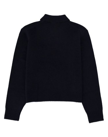 [해외직구] 25 F/W 소프티 앤 리치 캐시미어 폴로 셔츠 WS07466302BL106_DARKNAVY B0041954079