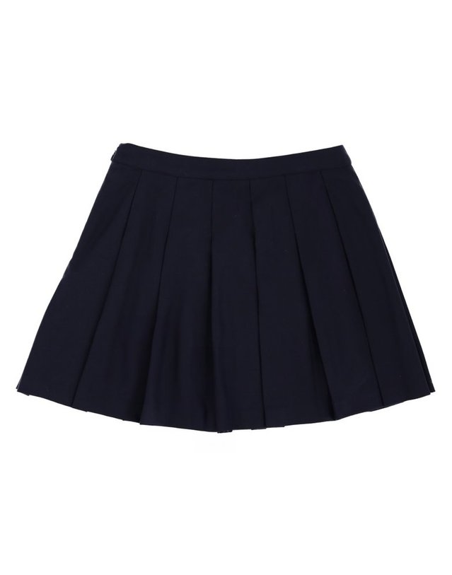 스포티앤리치 [해외직구] 25 F/W 소프티 앤 리치 미니스커트 WITH 로고 SK02266302BL106_DARKNAVY B0041951595 착용컷