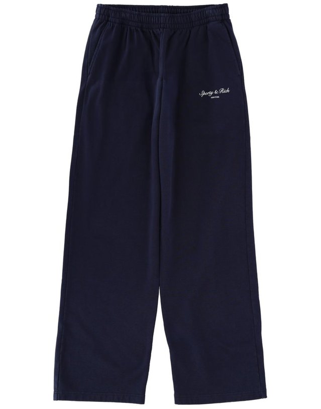 스포티앤리치 [해외직구] 25 F/W 소프티 앤 리치 팬츠 SYRACUSE PA05566328BL106_DARKNAVY B0041951688 착용컷
