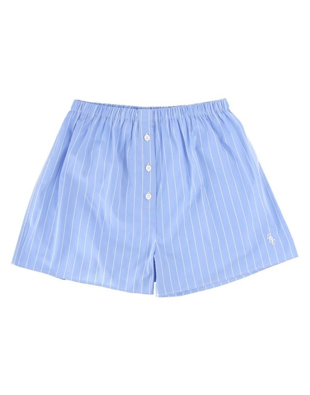 스포티앤리치 [해외직구] 25 F/W 소프티 앤 리치 미니 박서 쇼츠 SH03566302ST02_BLUESTRIPE B0041951692 착용컷