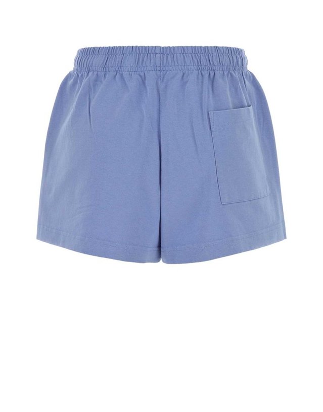 스포티앤리치 [해외직구] 소프티 앤 리치 애비뉴 디스코 쇼츠 SH03776083BL43 PERIWINKLE B0442038108 착용컷
