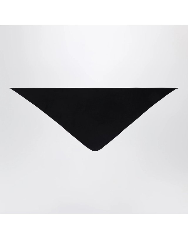 익스트림 캐시미어 엑스 [해외직구] 26 F/W 익스트림 캐시미어 블랙 TRIANGULAR 캐시미어 스카프 150-174-01WS-RA B0052315114 착용컷